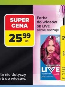 Farba do włosów Schwarzkopf Live