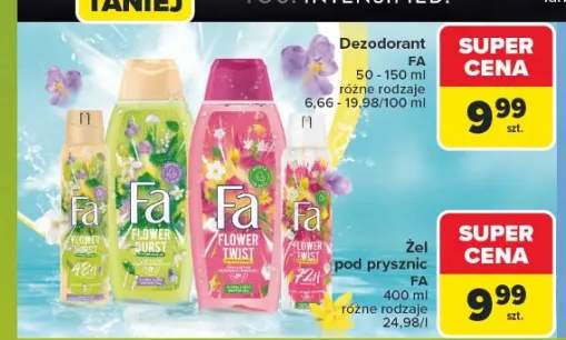 Dezodorant w sprayu Fa Flower Burst +1 wariant