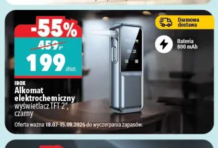 Alkomat elektrochemiczny IBOX