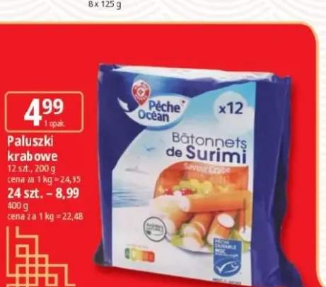 Paluszki krabowe 12-pak Pêche Océan