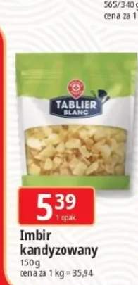 Imbir kandyzowany Tablier Blanc