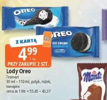 Lody Oreo patyk +2 warianty