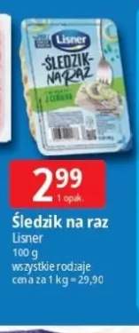 Śledzik na raz Lisner z cebulką