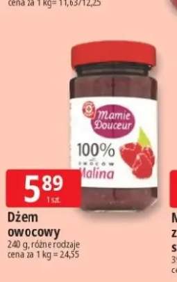 Dżem owocowy malinowy Mamie Douceur