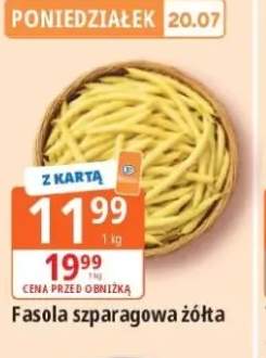 Fasola szparagowa żółta