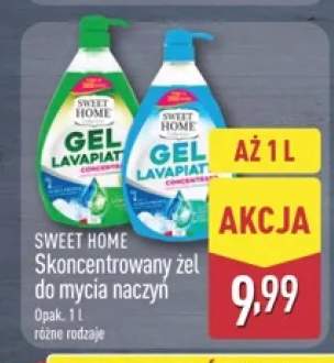 Skoncentrowany żel do mycia naczyń Sweet Home