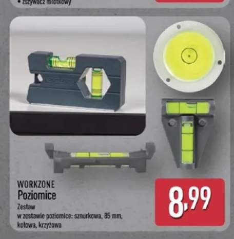 Zestaw poziomic WORKZONE