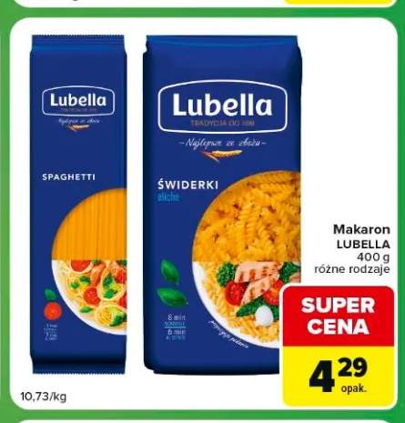 Makaron Lubella Świderki