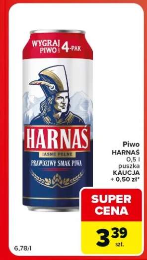 Piwo Harnaś Jasne Pełne