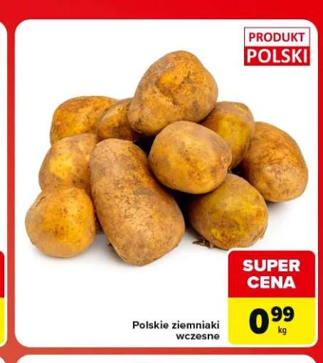 Ziemniaki wczesne polskie
