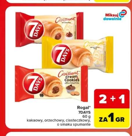 Rogal 7 Days ciasteczkowy +1 wariant