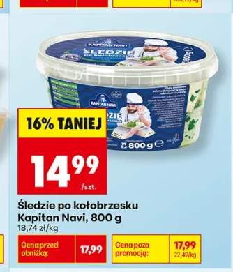 Śledzie po kołobrzesku Kapitan Navi