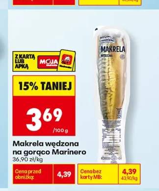 Makrela wędzona na gorąco Marinero