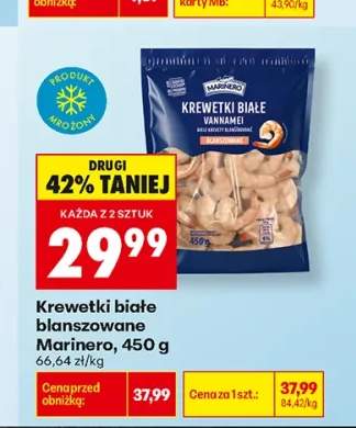 Krewetki białe blanszowane Marinero