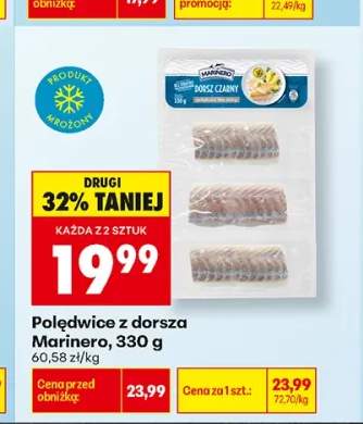 Polędwice z dorsza Marinero