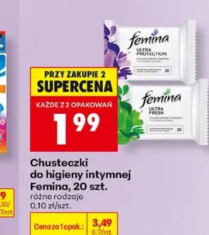 Chusteczki do higieny intymnej