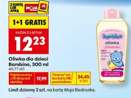 Oliwka dla niemowląt