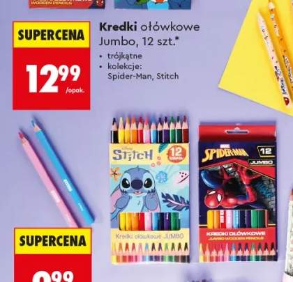 Kredki ołówkowe Jumbo Bambino Stitch +1 wariant