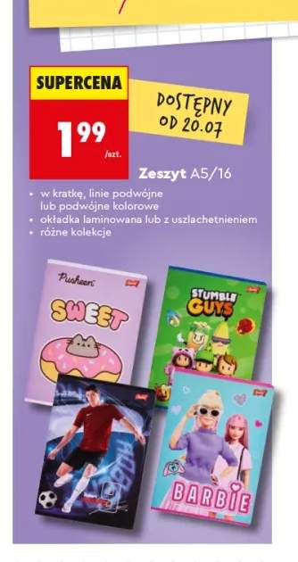 Zeszyt A5 16 kartek laminowany St. Majewski
