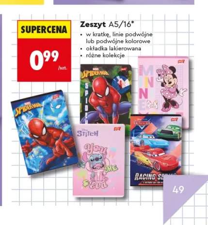 Zeszyt A5 16 kartek lakierowany St. Majewski