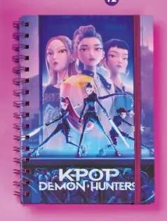 Kołonotes A5/160 w linie Netflix K-POP Demon Hunters