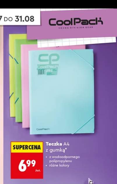 Teczka A4 z gumką CoolPack