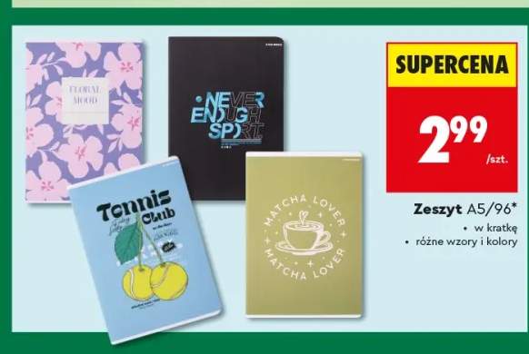 Zeszyt A5/96 TOP 2000 Never Enough Sport +2 warianty