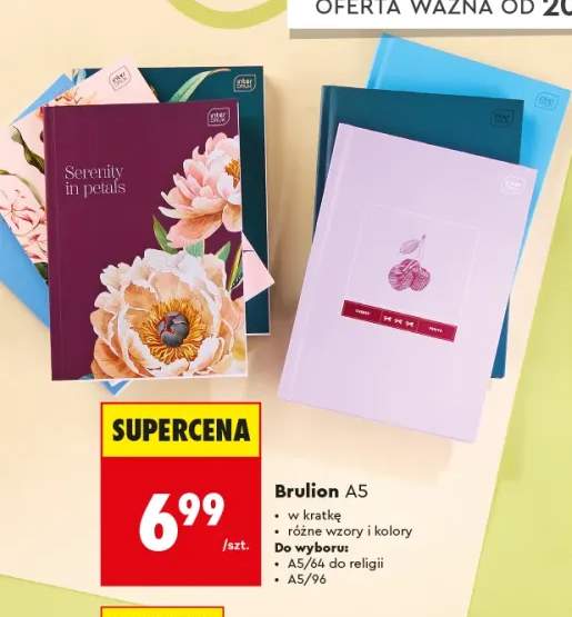 Brulion A5/64 do religii Interdruk +1 wariant
