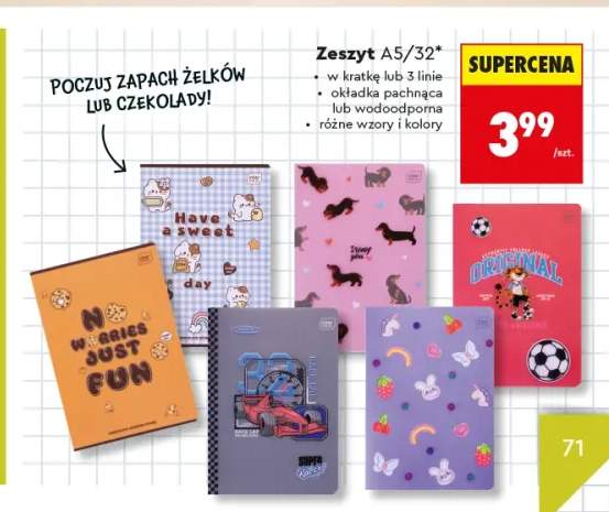 Zeszyt pachnący A5/32 Interdruk +1 wariant