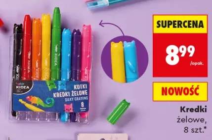 Kredki żelowe Kidea Kotki