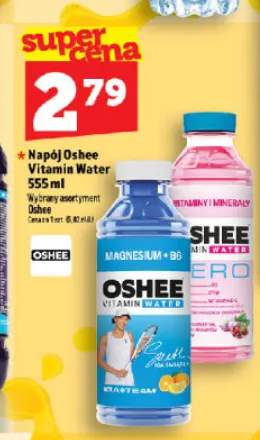 Napój Oshee Vitamin Water Magnesium + B6 555 ml +1 wariant