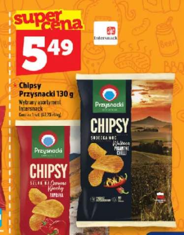 Chipsy Przysnacki Szlak na Czerwone Wierchy Papryka +1 wariant