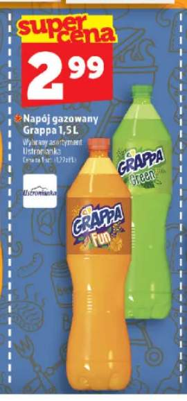 Napój gazowany Grappa Fun
