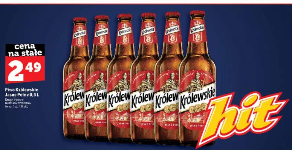 Piwo Królewskie Jasne Pełne