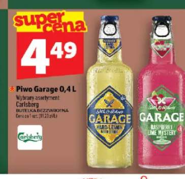 Piwo Garage Hard Lemon +1 wariant