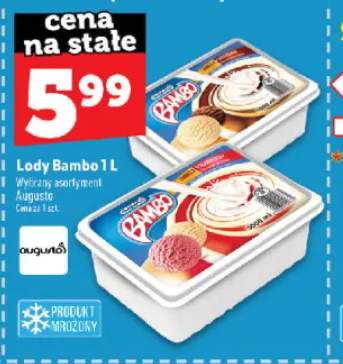 Lody Bambo waniliowo-czekoladowe Augusto +1 wariant