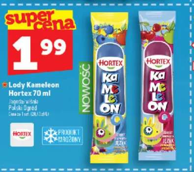 Lody Kameleon Hortex wiśnia