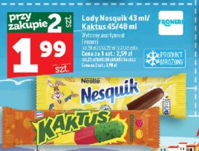 Lody Kaktus Classic Froneri