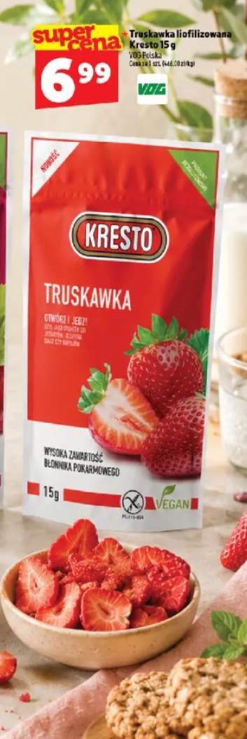 Truskawka liofilizowana Kresto