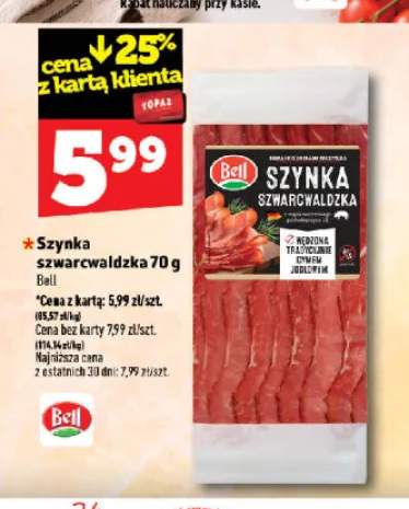 Szynka szwarcwaldzka Bell