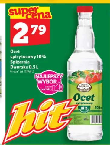 Ocet spirytusowy 10% Spiżarnia Dworska