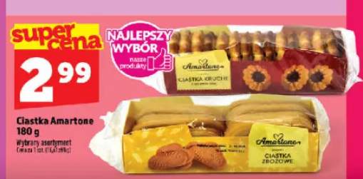 Ciastka kruche z marmoladą Amartone +1 wariant