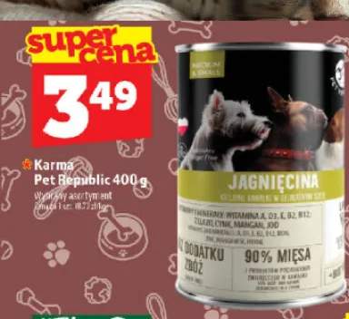 Karma dla psa Pet Republic Jagnięcina