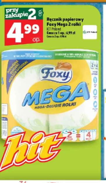 Ręcznik papierowy Foxy Mega