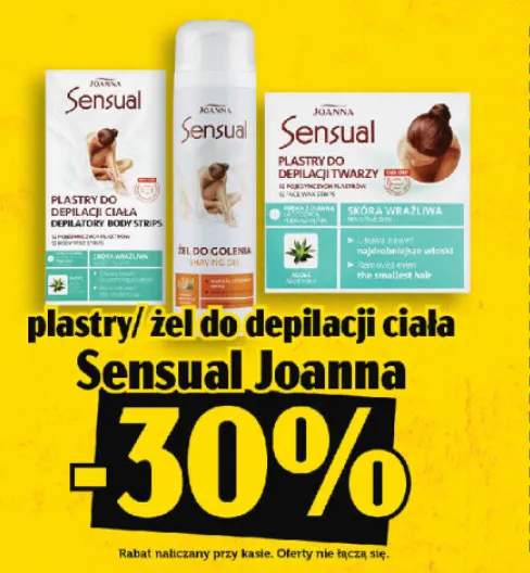 Plastry do depilacji ciała Joanna Sensual +2 warianty