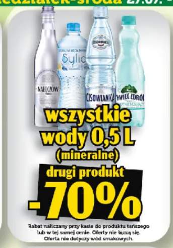 Woda mineralna Cisowianka +3 warianty