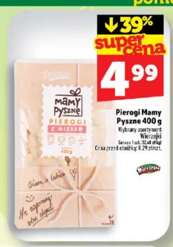 Pierogi z mięsem Mamy Pyszne Wierzejki