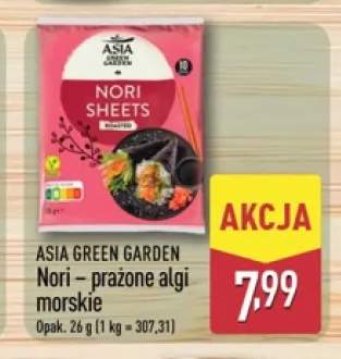 Nori - prażone algi morskie Asia Green Garden