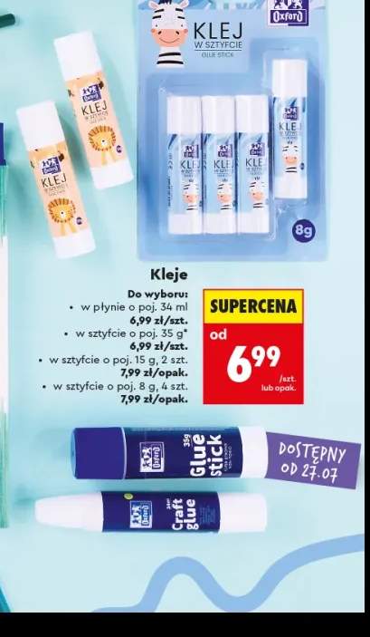 Klej w płynie Oxford +2 warianty