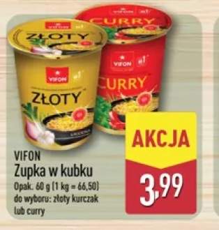 Zupka w kubku Vifon curry +1 wariant